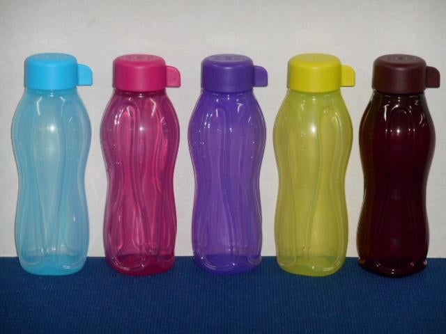 Tupperware Ecofles / Eco Fles 310 ml., Ophalen of Verzenden, Nieuw, Paars, Overige typen