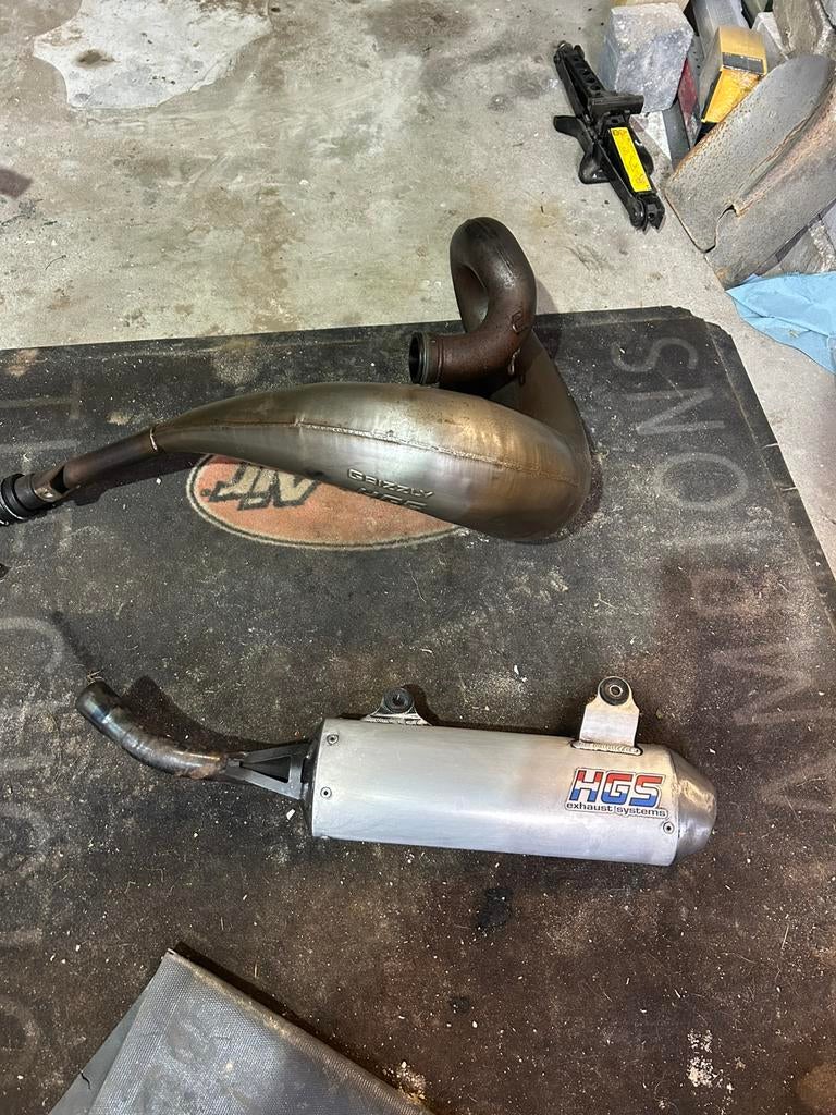 Hgs uitlaat suzuki rm 250 2008, Motoren, Ophalen of Verzenden