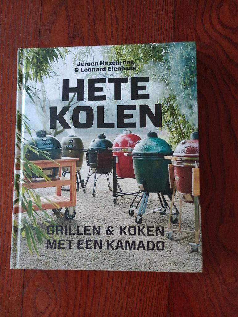 Hete kolen grillen en koken kamado Jeroen Hazebroek NIEUW, Boeken, Kookboeken, Nieuw, Ophalen of Verzenden, Nederland en België