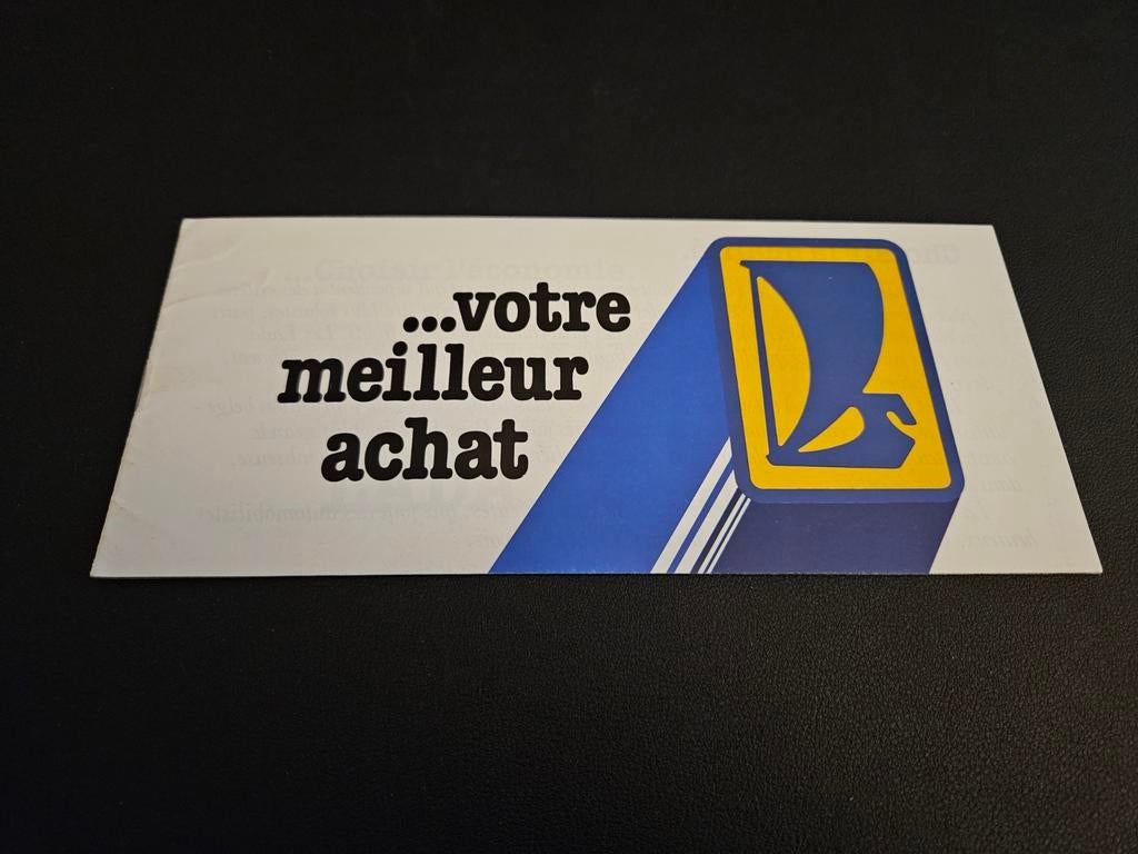 Brochure Lada 1984, Ophalen of Verzenden, Zo goed als nieuw, Overige merken