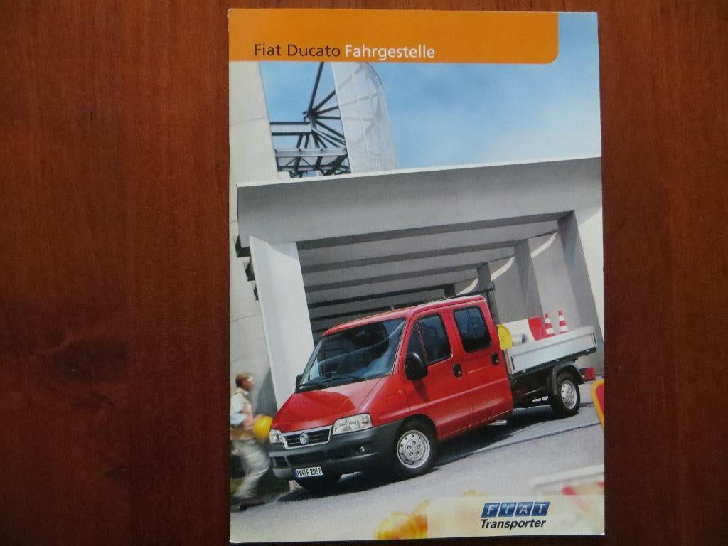 Fiat Ducato Fahrgestelle (maart 2004) met bijlage, Ophalen of Verzenden, Nieuw, Overige merken