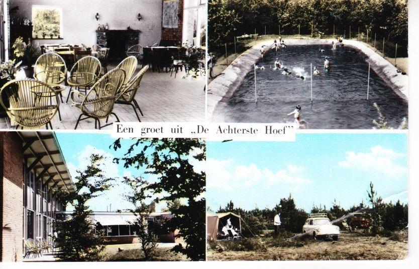 Bladel (N.Br,),- ,,De Achterste Hoef'' Bondskampeerterrein., Verzamelen, Ansichtkaarten | Nederland, Ophalen of Verzenden, 1960 tot 1980