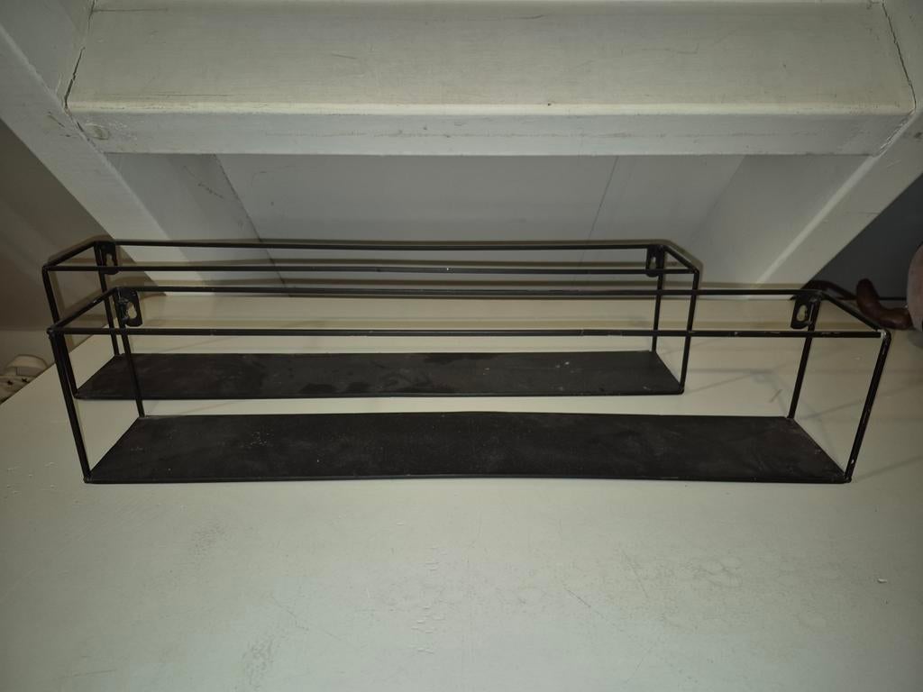 Muurrekjes / Schapjes - Set van 2, Huis en Inrichting, Woonaccessoires | Wandplanken en Boekenplanken, Ophalen of Verzenden, Gebruikt
