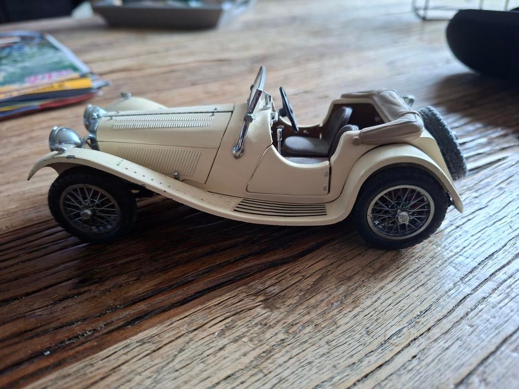 Franklin Mint 1938 Jaguar SS-100 Modelauto, Hobby en Vrije tijd, Modelauto's | 1:18, Ophalen of Verzenden, Zo goed als nieuw, Auto