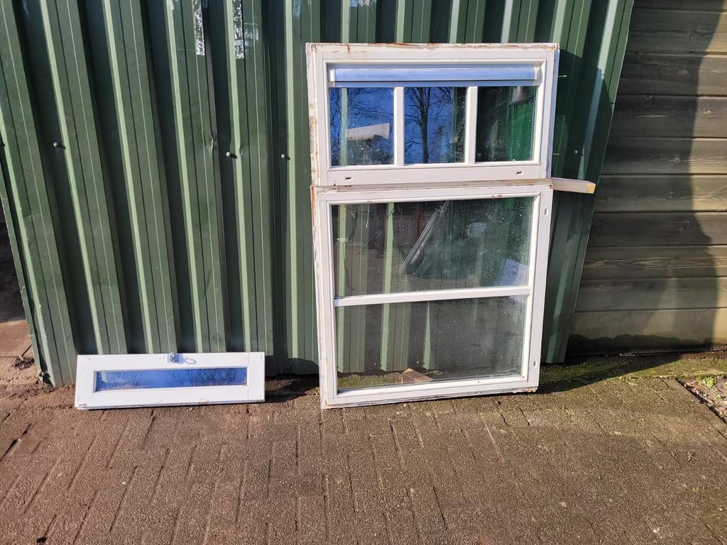 2x thermopane raam., 75 tot 150 cm, Raamkozijn, Ophalen of Verzenden, 75 tot 150 cm