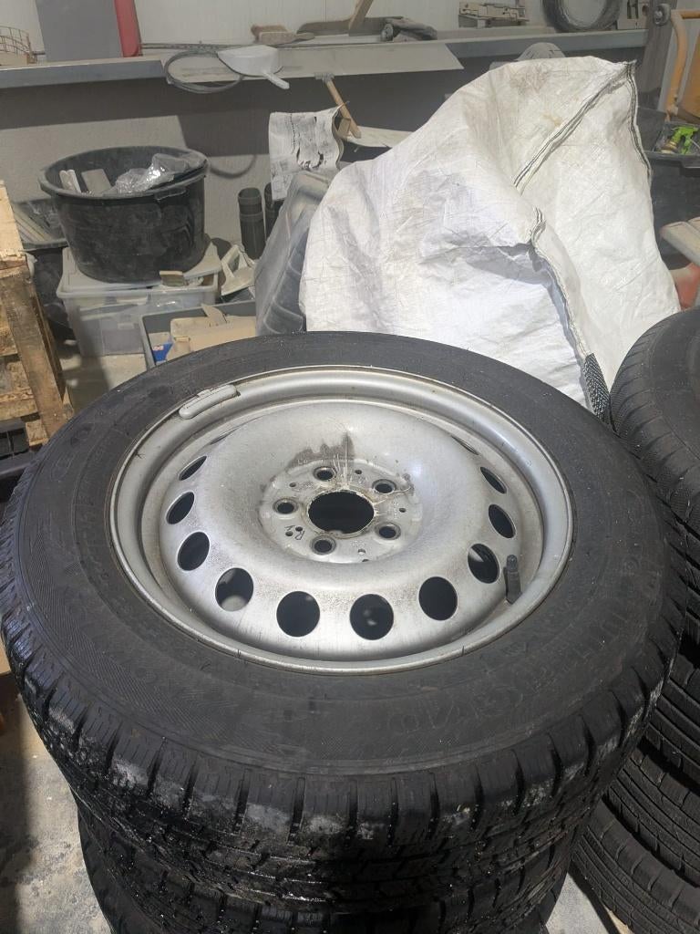 winterbanden met velg, Auto-onderdelen, Banden en Velgen, Ophalen, 16 inch, Banden en Velgen, Winterbanden