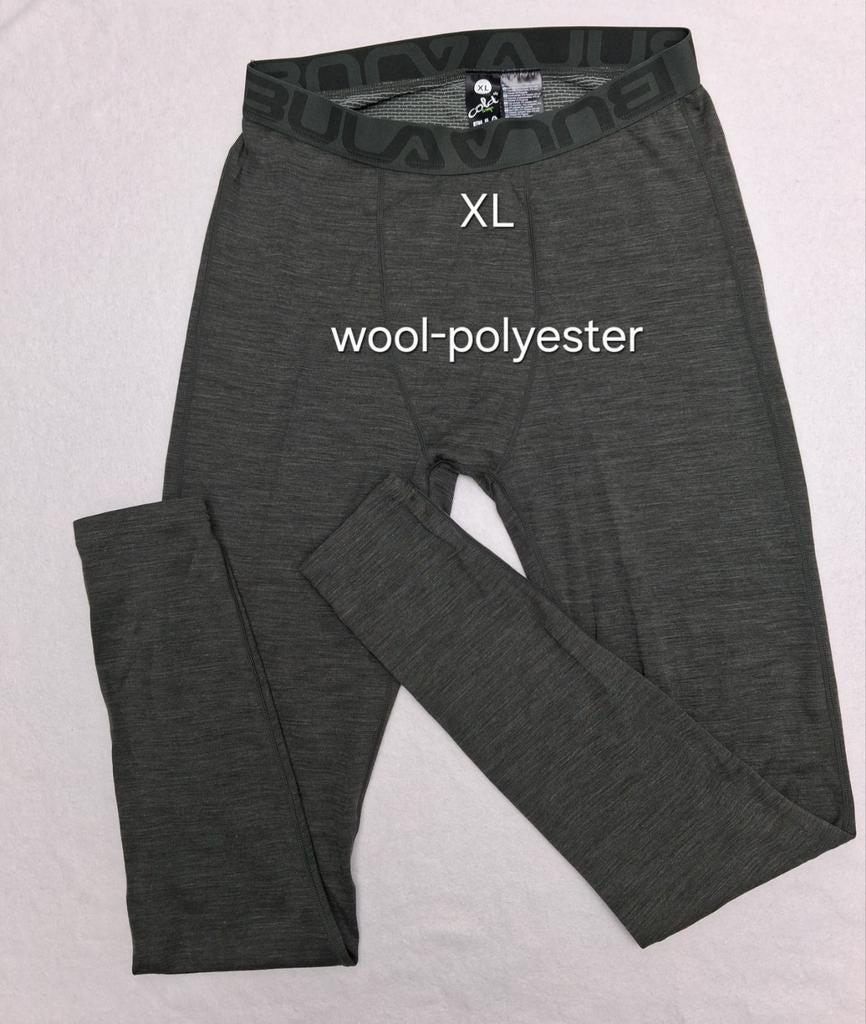 Nieuw -  Wollen 'BULA' (Thermo) Leggings voor Heren (XL), Kleding | Heren, Ophalen of Verzenden, Nieuw, Maat 56/58 (XL)