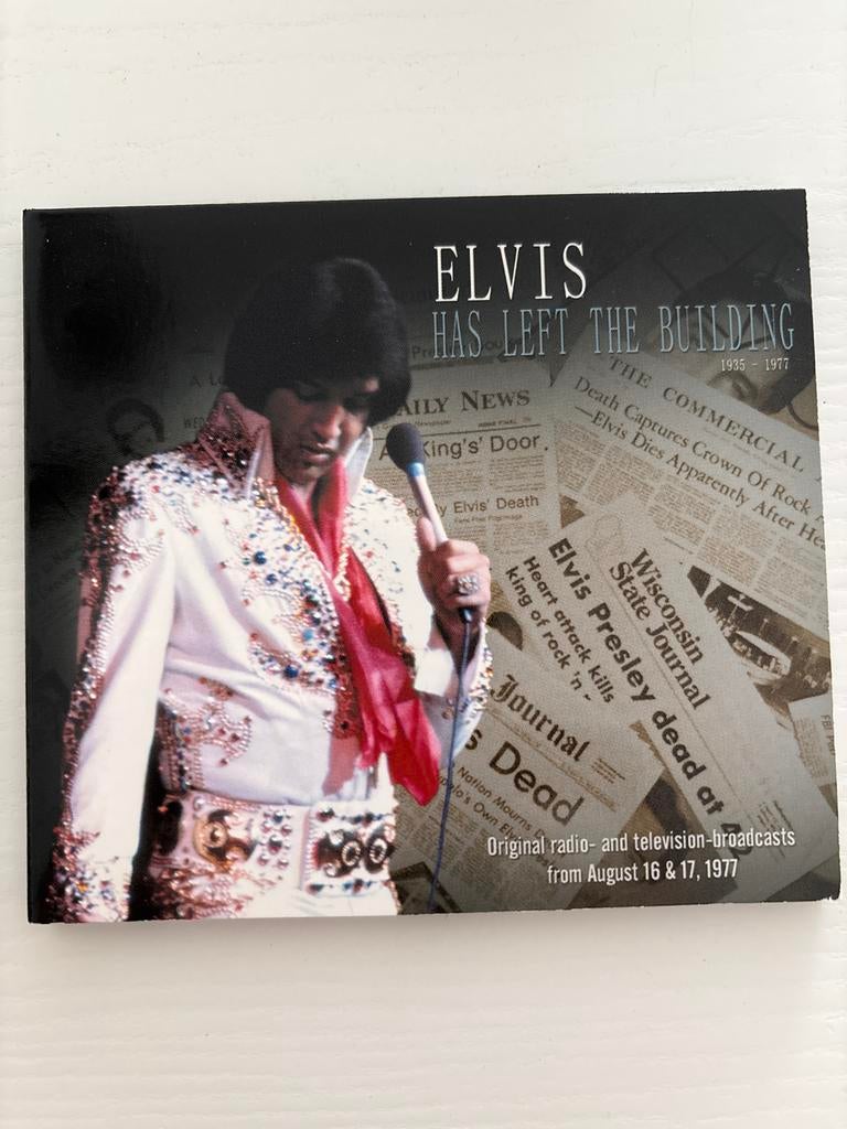 #830 CD Elvis has left the building FTD, Ophalen of Verzenden, Cd of Plaat