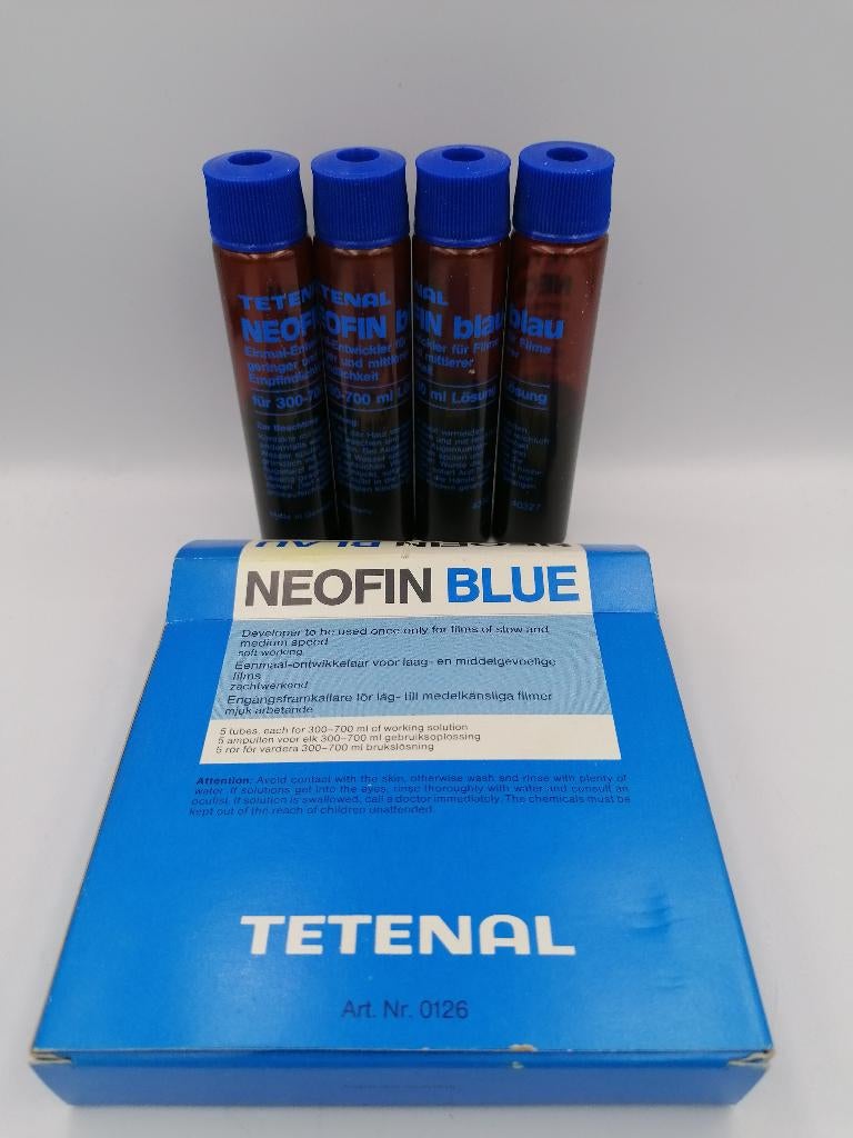 Tetenal Neofin Blue 4x ampules developer darkroom DOKA, Ophalen of Verzenden, Gebruikt