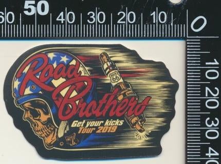 Sticker:Road Brothers, Ophalen of Verzenden, Zo goed als nieuw, Auto of Motor