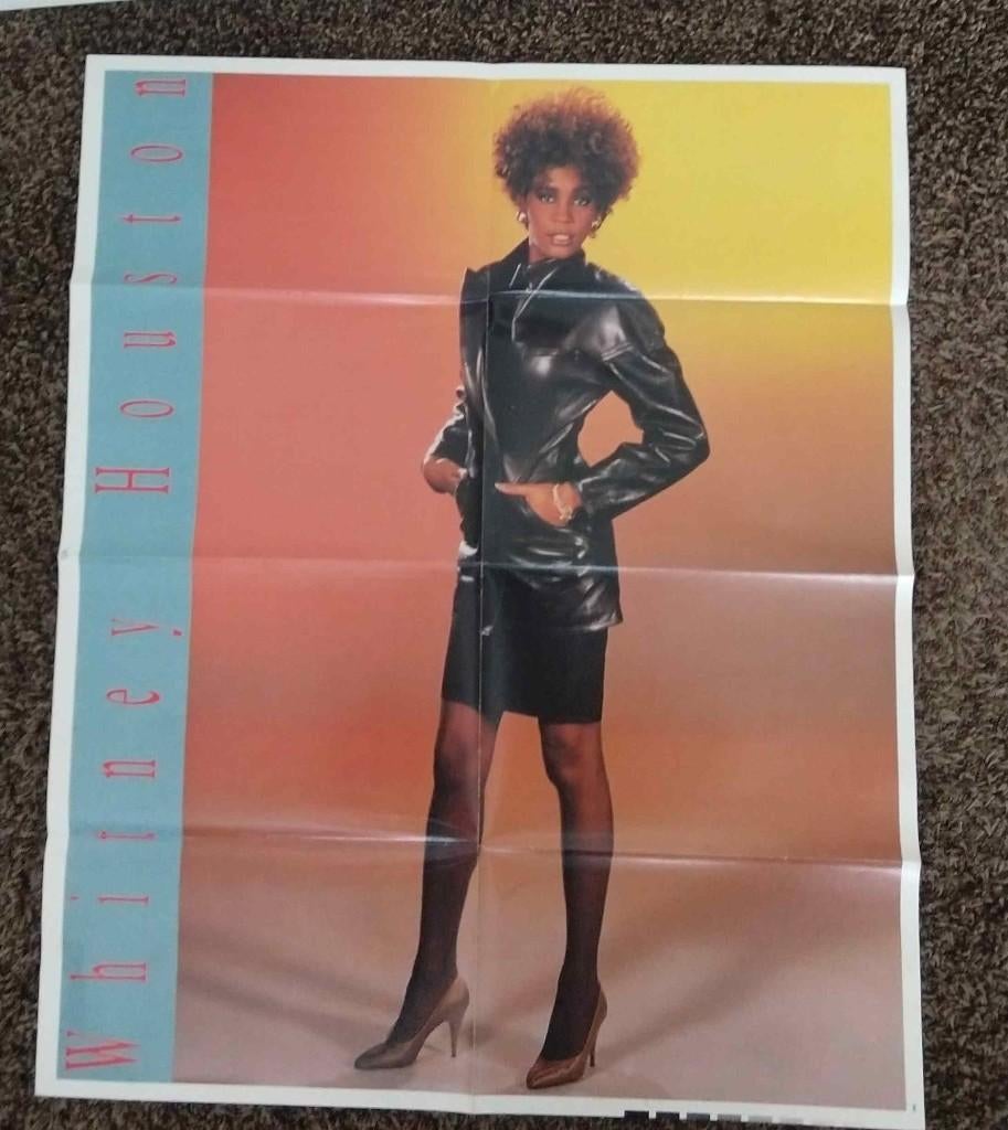 Whitney Houston CD 's DVD 's VHS Poster ook Bobby Brown, Ophalen of Verzenden, 1980 tot 2000, Zo goed als nieuw
