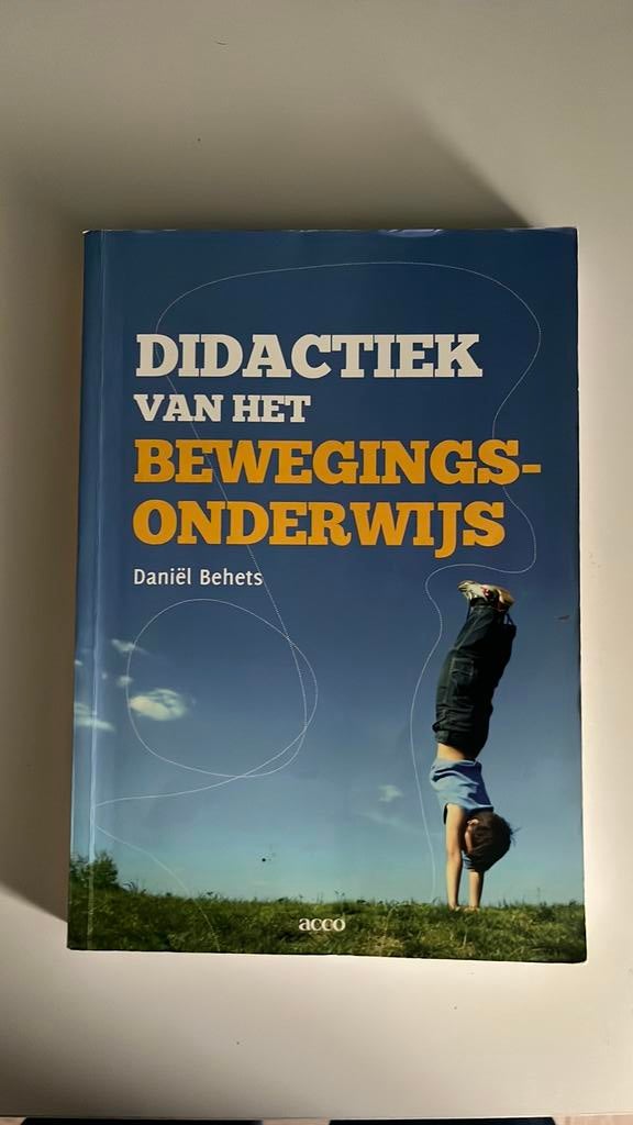 Daniel Behets - Didactiek van het bewegingsonderwijs, Boeken, Studieboeken en Cursussen, Daniel Behets, Zo goed als nieuw, Alpha