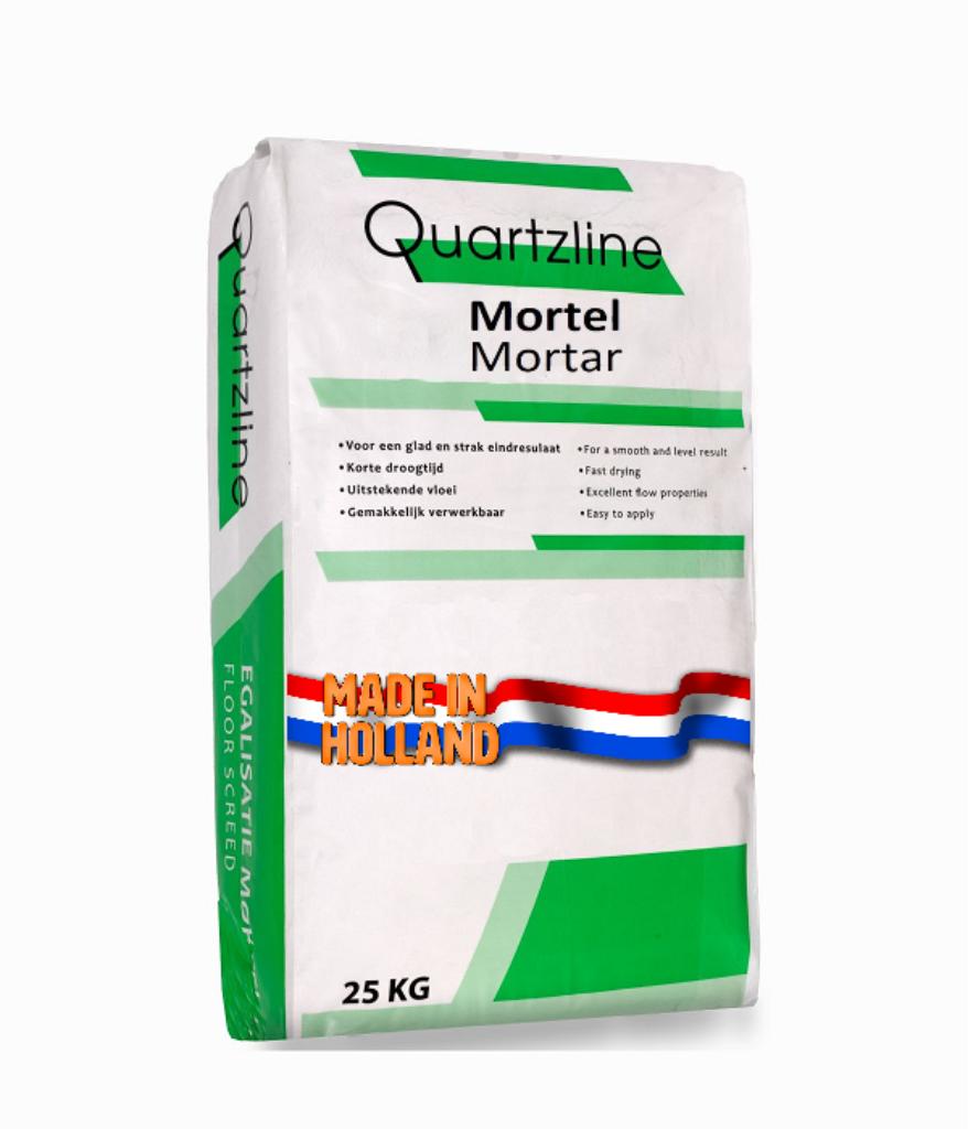 Quartzline Alpha snel drogende reparatiemortel Gipsgebonden, Garantie, Vloeren gieten