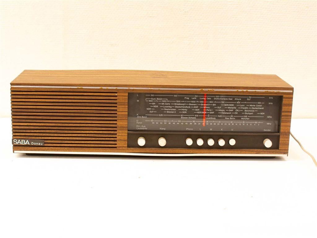 Saba-Donauf radio 30934, Ophalen of Verzenden, Gebruikt