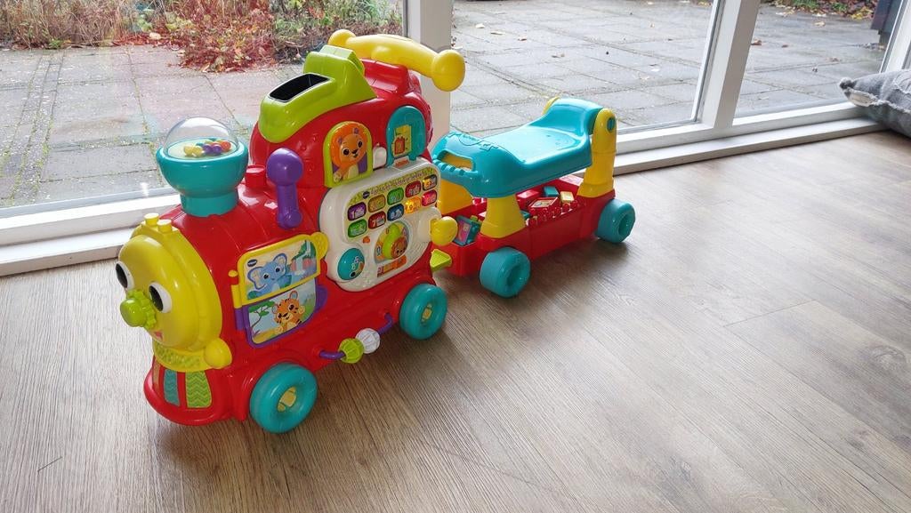 VTech Rijd en Leer Locomotief, Ophalen