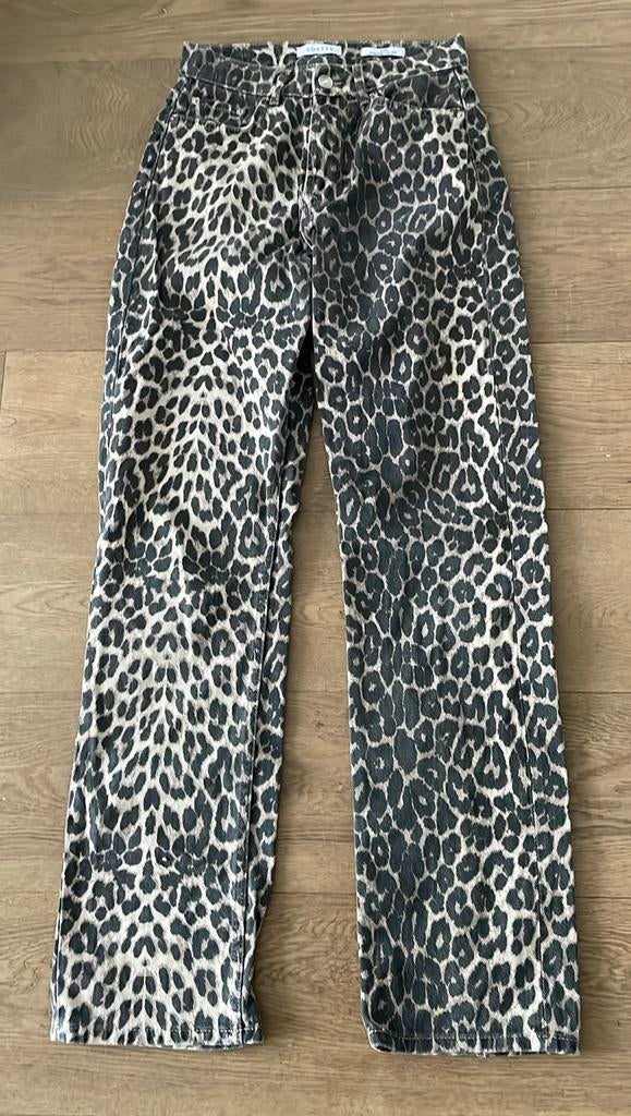 Costes jeans panterprint maat W26 R32, Bruin, Ophalen of Verzenden, Zo goed als nieuw, Costes