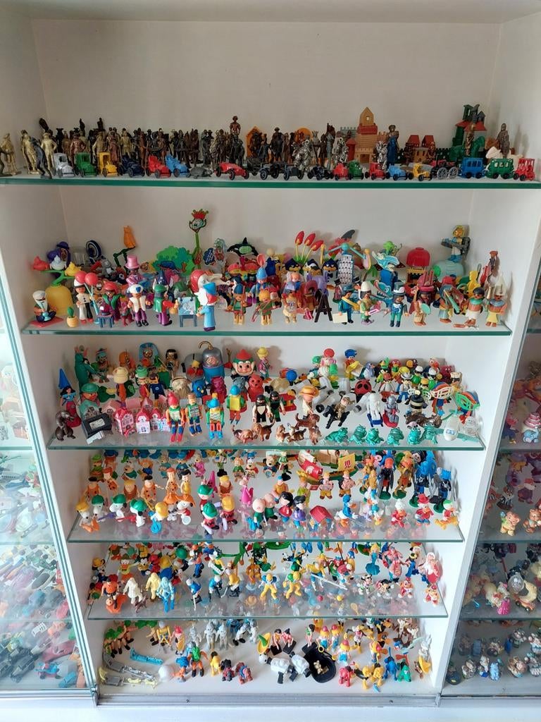 Grote verzameling kindersurprises Ferrero - vintage / metaal, Verzamelen, Verrassingseieren, Ophalen of Verzenden, Zo goed als nieuw