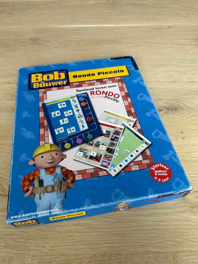 Bob de Bouwer Rondo Piccolo Spel, Een of twee spelers, Ophalen of Verzenden, Gebruikt