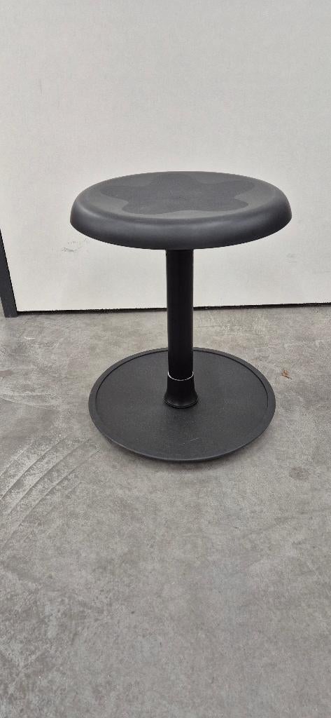 ONGO School, gasveer verstelbare balanskruk z.g.a.n., Ophalen, Zwart, Zo goed als nieuw, Bureaukruk