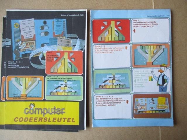 adv9708 donald duck weekblad bijlage 97, Boeken, Eén stripboek, Ophalen, Gelezen