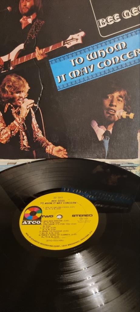 LP Beegees - To Whom It May Concern - 1972, Cd's en Dvd's, Vinyl | Pop, Ophalen of Verzenden