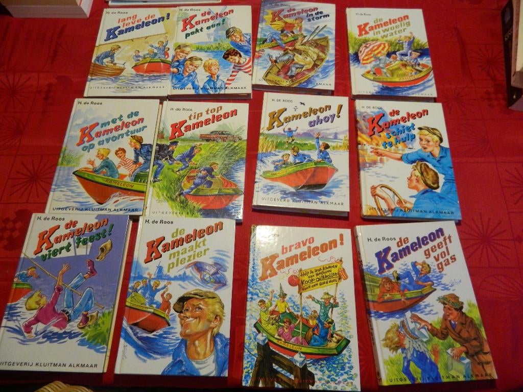 12x de Kamaleon ( zonnebloem serie )  lso 2,50 samen 20,-, Ophalen of Verzenden, Gelezen, H. de Roos, Fictie