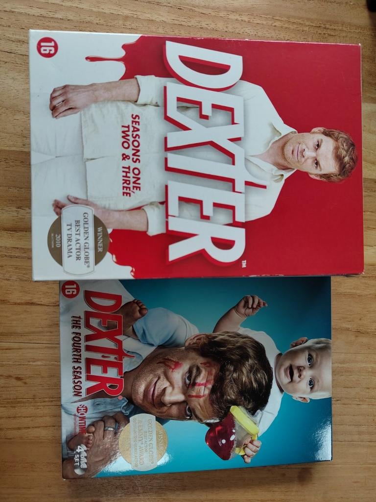 Dexter 1-4, Cd's en Dvd's, Dvd's | Tv en Series, Ophalen of Verzenden, Zo goed als nieuw