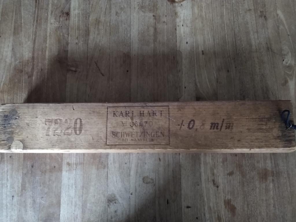 Vintage brocante sigarenplank of sigarenmal, Karl Hart, Antiek en Kunst, Antiek | Gereedschap en Instrumenten, Ophalen of Verzenden