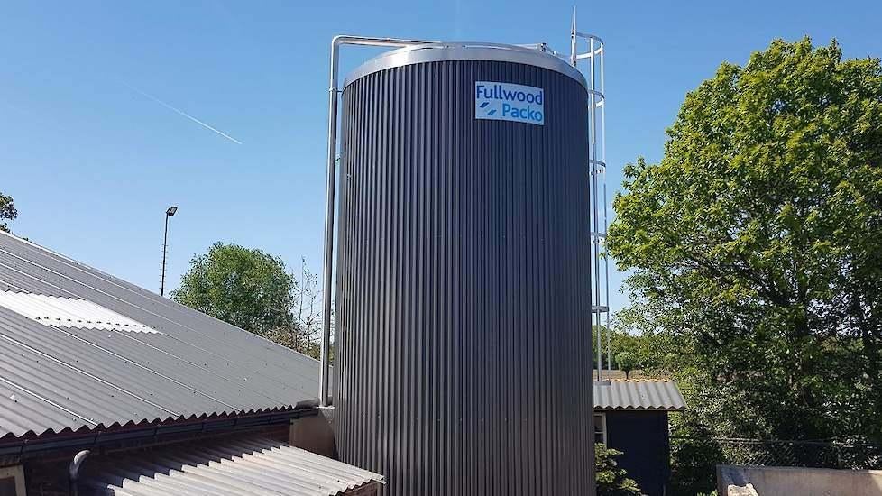 Gezocht: Silotank 34 kuub, Dieren en Toebehoren, Ophalen of Verzenden, Zo goed als nieuw