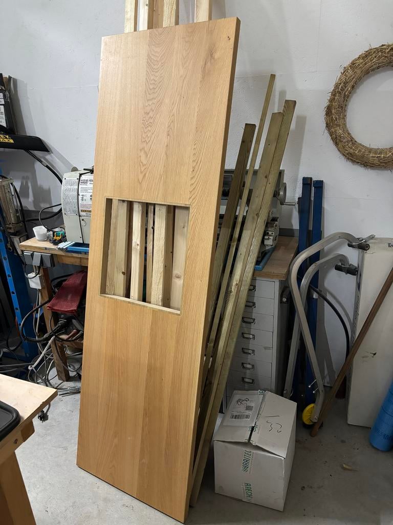 Ikea MÖLLEKULLA Keukenblad met Wasbak Opening, Doe-het-zelf en Verbouw, Ophalen, Gebruikt, Minder dan 80 cm, Overige typen