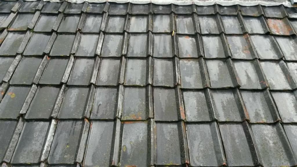 Vlakke / platte Friese dakpannen rood, gesmoord, geglazuurd, Overige materialen, Overige typen, Info@walstra.nl, Ophalen of Verzenden