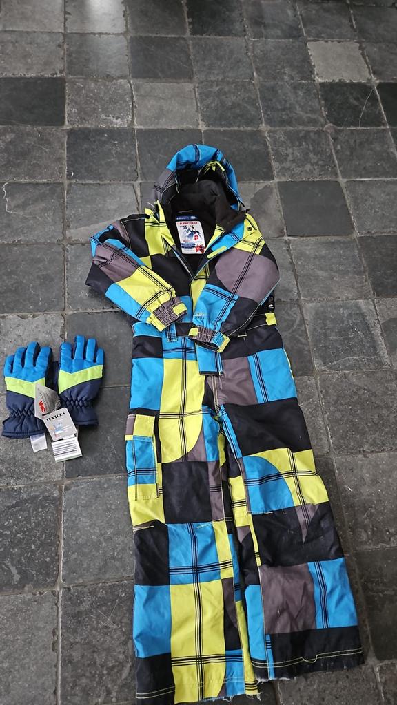 Protest skipak maat 128 + nieuwe handschoenen, Ophalen of Verzenden, Gebruikt, Jongen of Meisje, Sport- of Zwemkleding