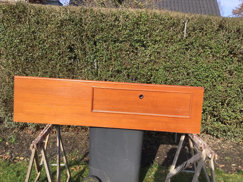 Teakhouten kast of kooifront, Watersport en Boten, Ophalen of Verzenden, Zo goed als nieuw