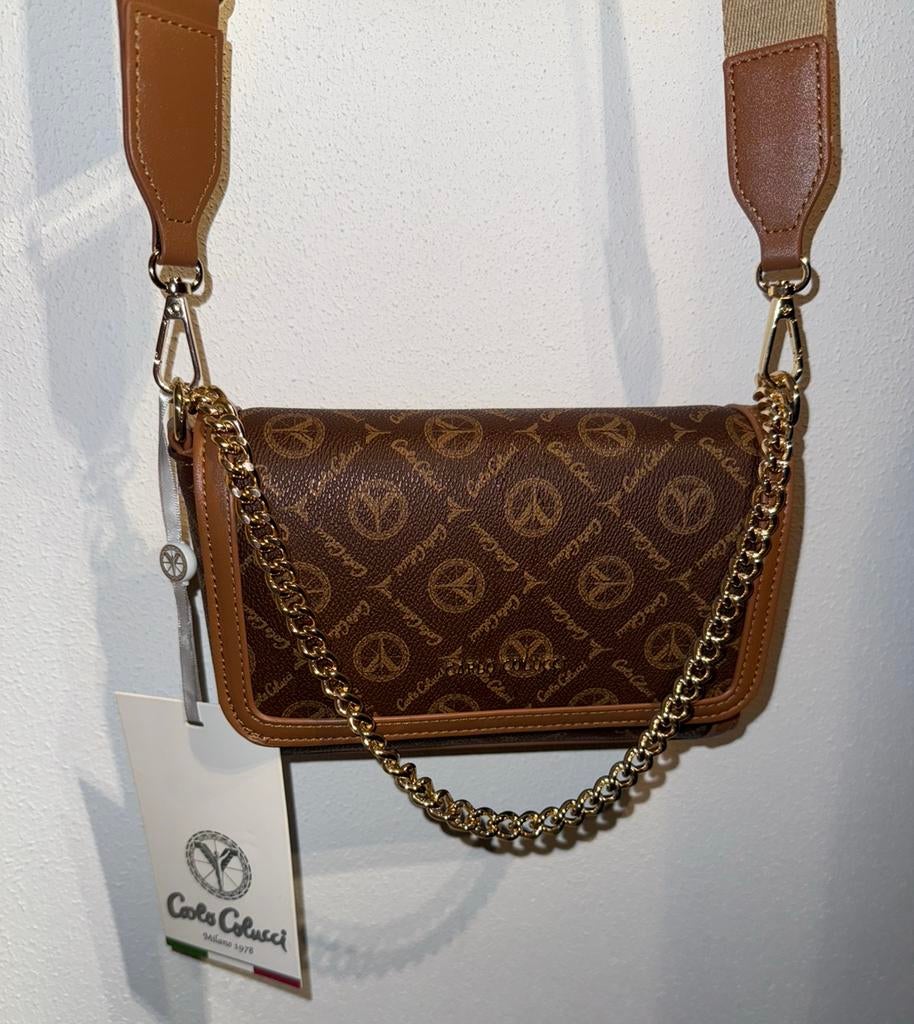 Nieuwe Carlo Colucci Draagtas tas tasje bag, Ophalen of Verzenden, Nieuw, Schoudertasje