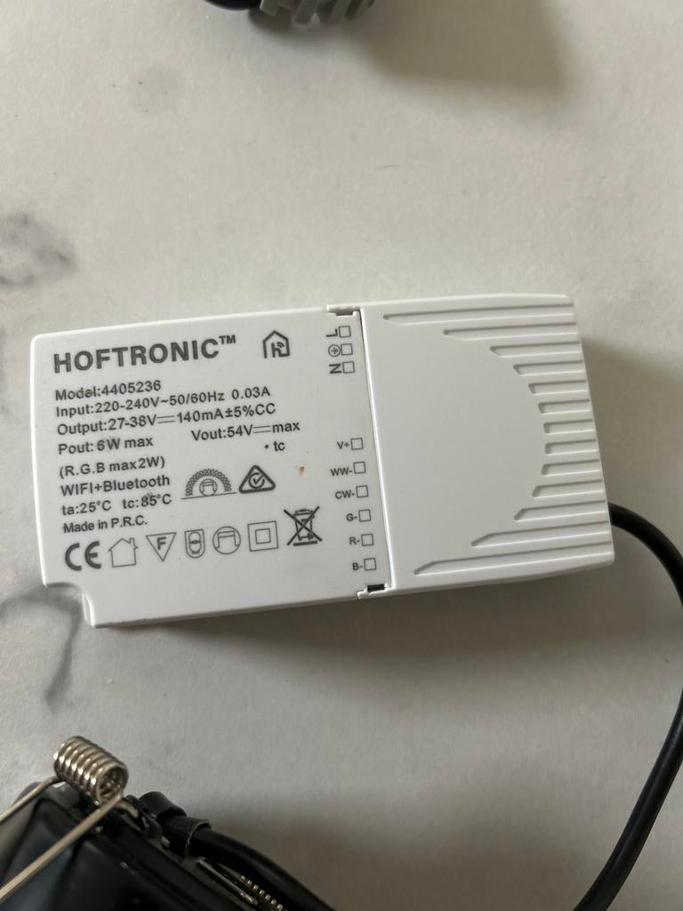 Hoftronic Smart Venezia inbouw led lampen 10 complet setjes, Ophalen of Verzenden, Nieuw, Metaal of Aluminium, Inbouw