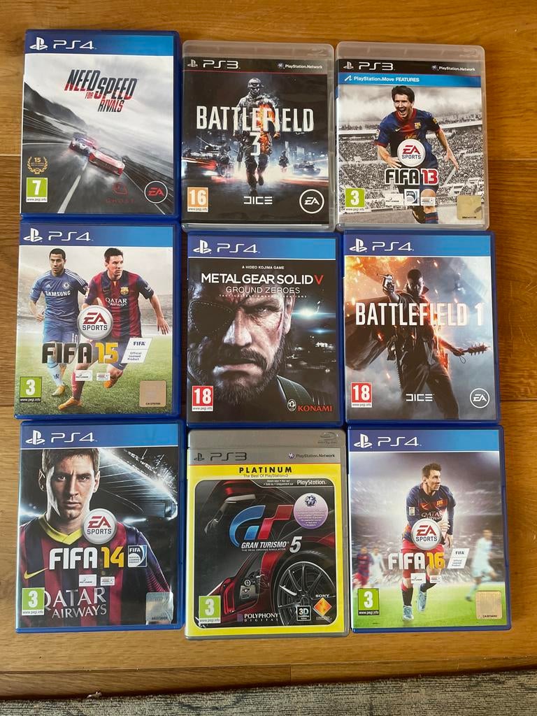 PlayStation Games - Divers aanbod! €3.50 per stuk, Gebruikt, 1 speler, Eén computer, Ophalen of Verzenden