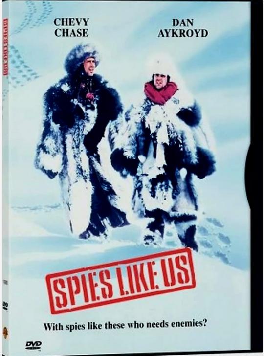Spies Like Us (1985) DVD Chevy Chase Dan Aykroyd Jaren 80, Gebruikt, Ophalen of Verzenden, Komedie, Alle leeftijden