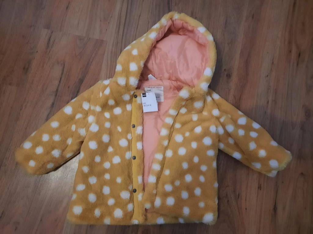 Leuke nieuwe kinderjas maat 92, Meisje, Nieuw, Ophalen of Verzenden, Hema