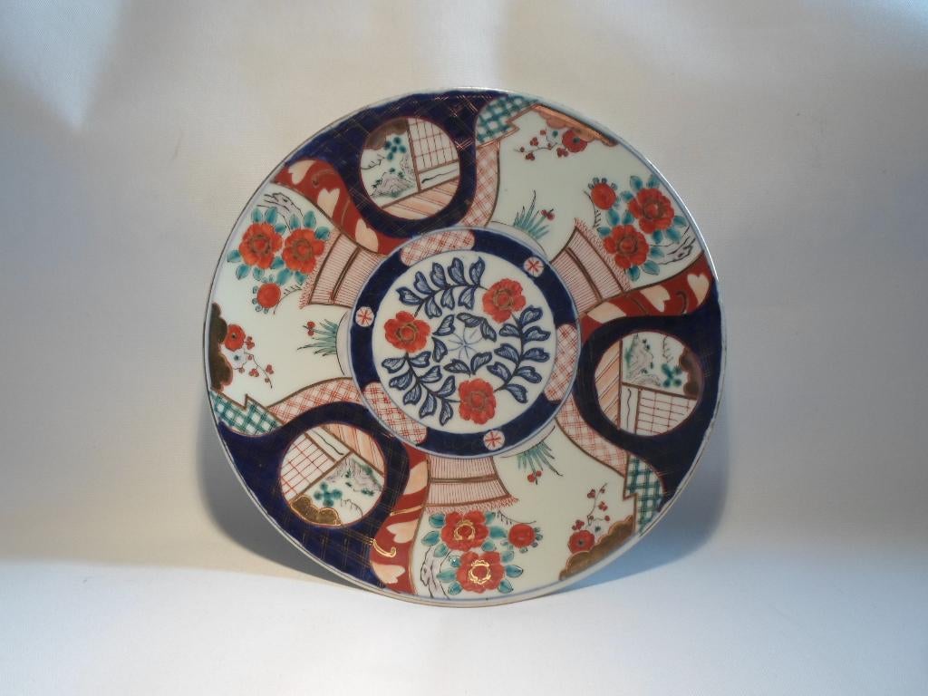 Imari Wandbord 28,5 cm, Antiek en Kunst, Ophalen of Verzenden