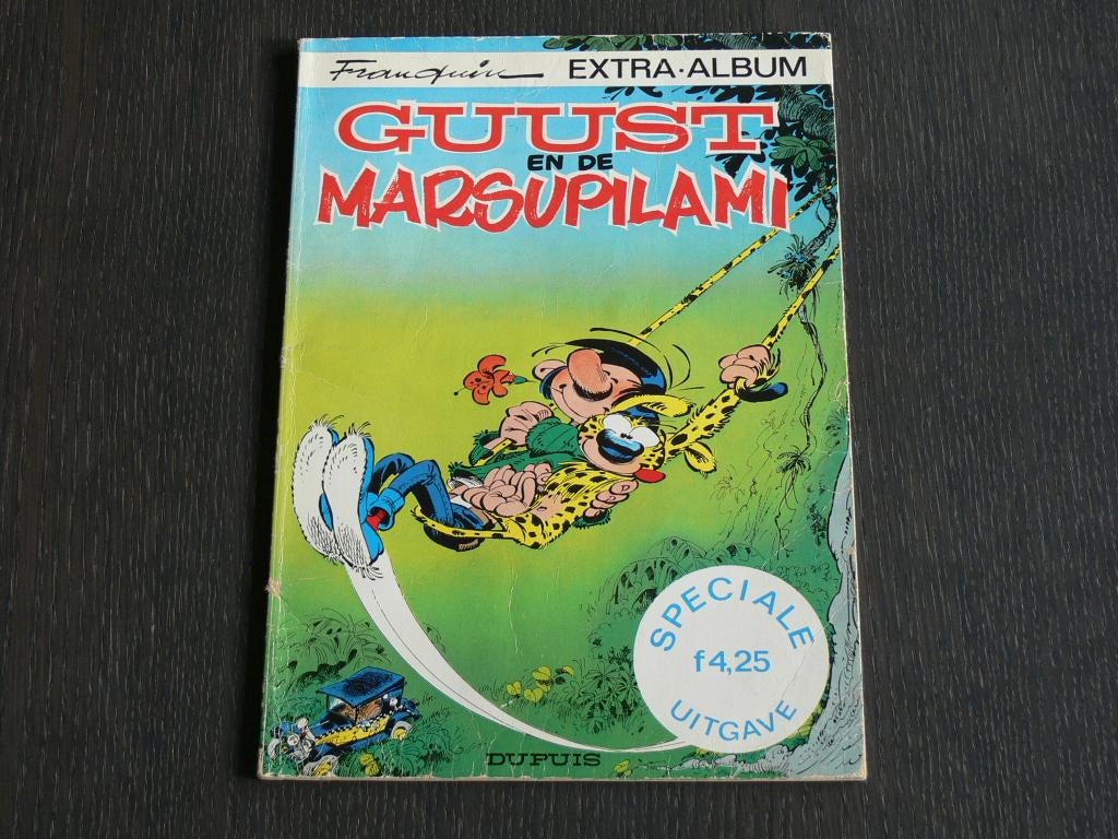 Guust en de Marsupilami, Boeken, Stripboeken, Eén stripboek, Ophalen of Verzenden, Gelezen