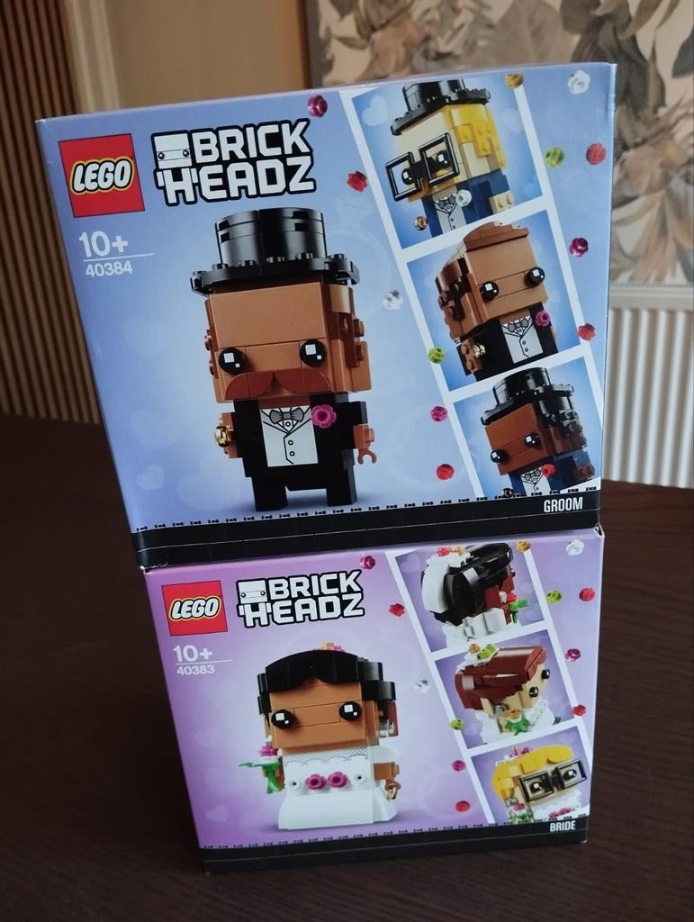 Lego Brickheadz bruidspaar, Ophalen of Verzenden, Nieuw