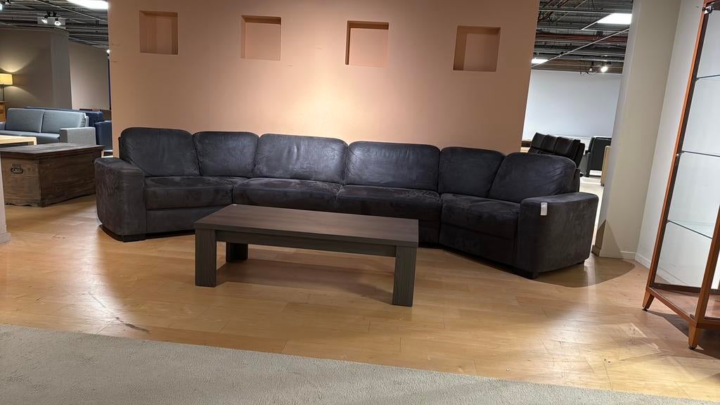 Halfronde hoekbank, ., Ophalen of Verzenden, Zo goed als nieuw, .