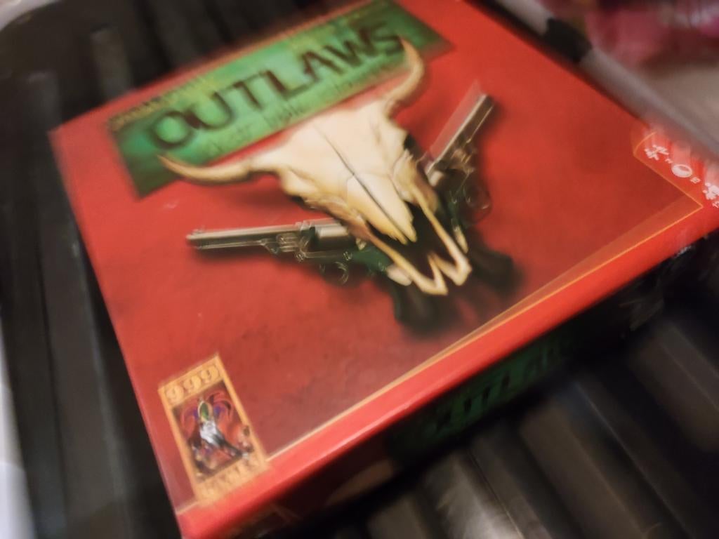 Outlaws bordspel - Leuk westernspel!, Vijf spelers of meer, Info@999games.nl, Ophalen of Verzenden, Zo goed als nieuw