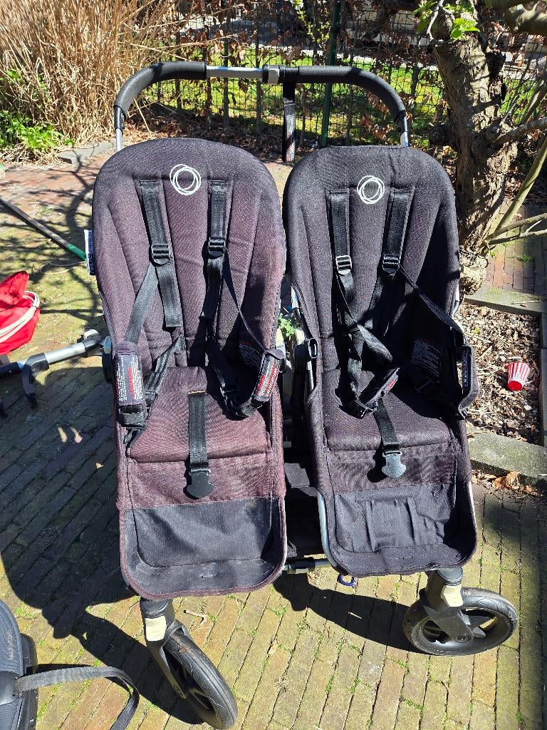 Bugaboo Donkey twin, Ophalen, Gebruikt, Kinderwagen of Buggy