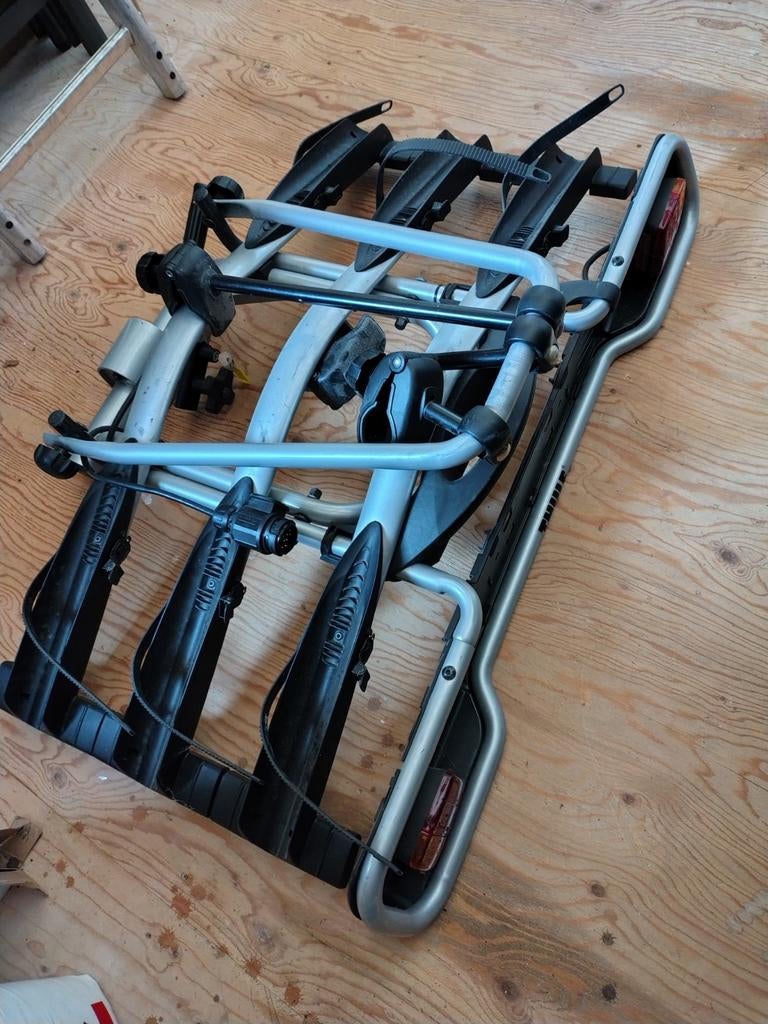 Thule Euroway 947, fietsdrager voor 3 fietsen, Ophalen, Gebruikt, Trekhaakdrager