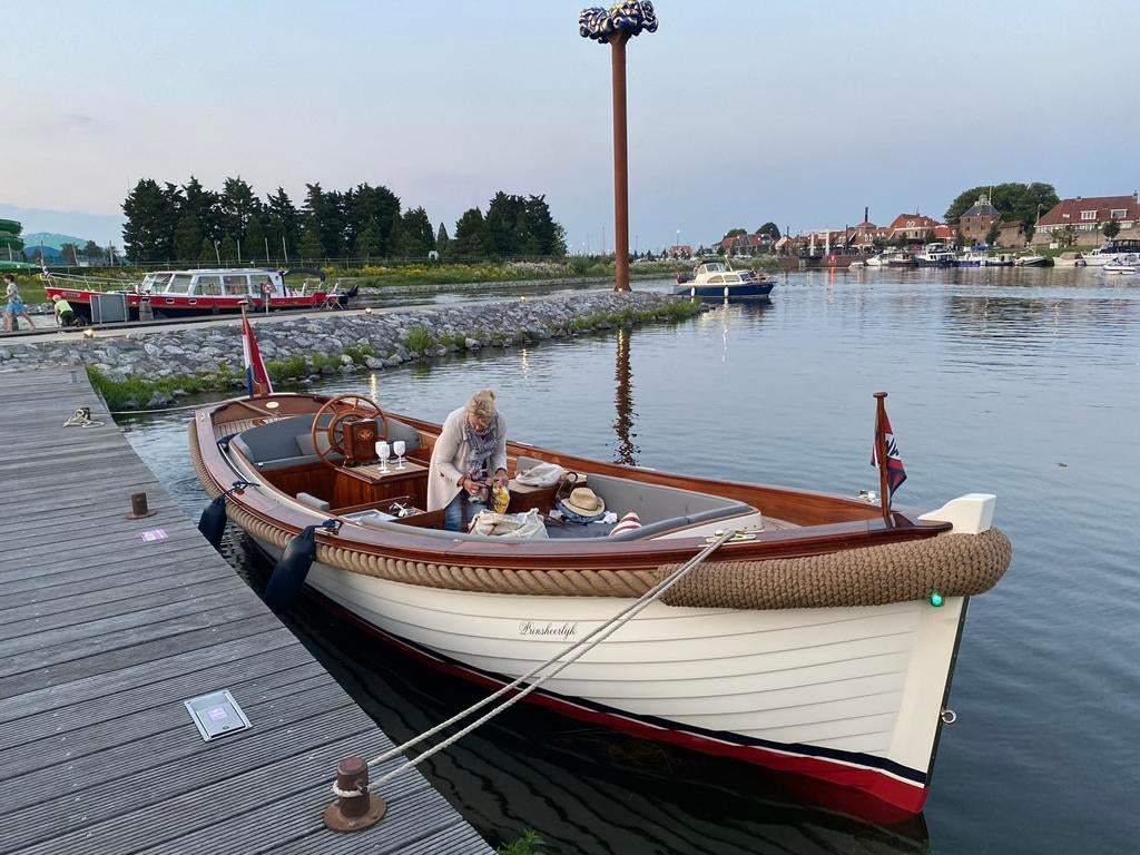 Kapiteinsloep WAJER 8,30 full options/top conditie, Ophalen, Binnenboordmotor, 6 meter of meer, Diesel