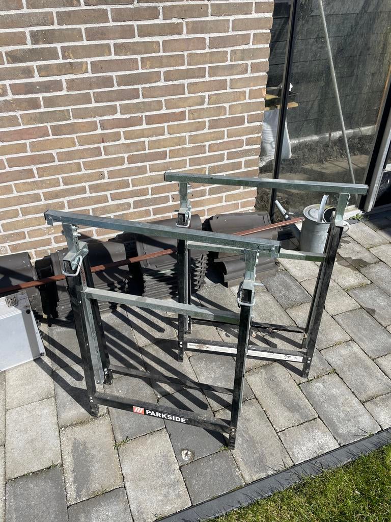 Schragen, Ophalen of Verzenden, Gebruikt, Minder dan 70 cm, Inklapbaar