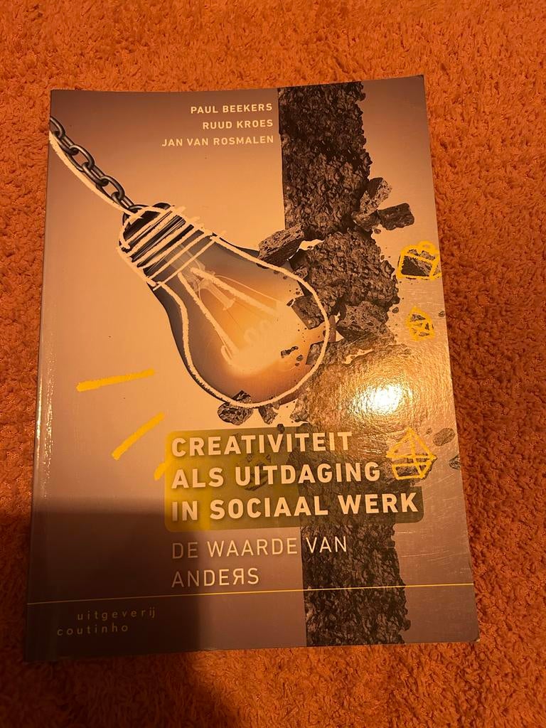 Creativiteit als uitdaging in sociaal werk studieboek, Ophalen of Verzenden, Gamma, Gelezen, HBO