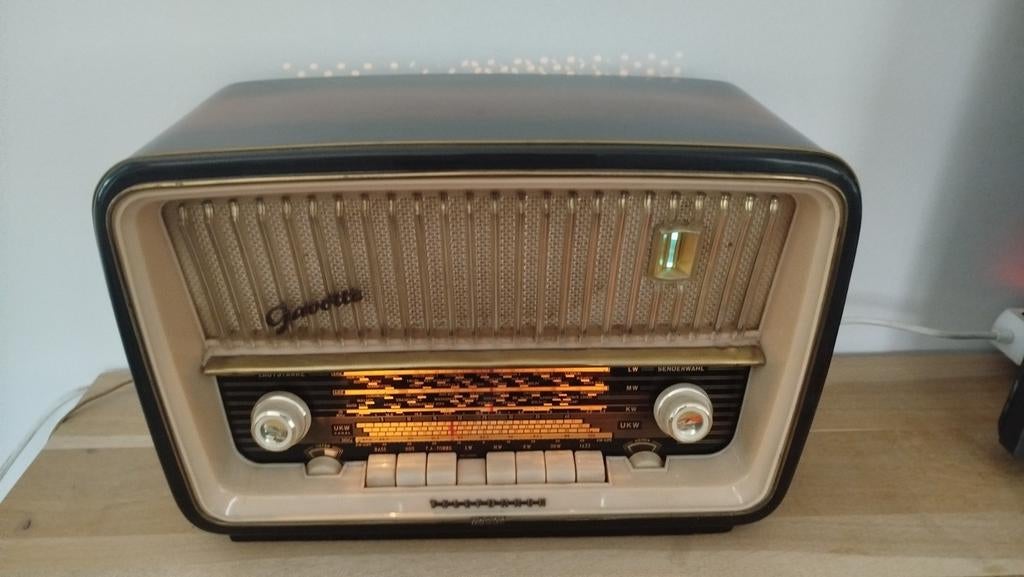 Telefunken Gavotte Buizenradio met Bluetooth, Audio, Tv en Foto, Radio's, Ophalen, Gebruikt, Radio