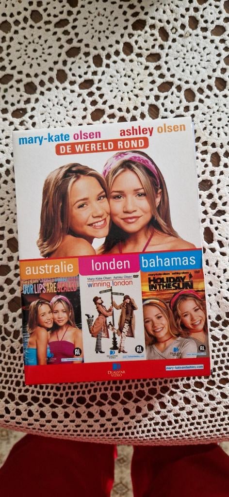 Mary-Kate & Ashley Olsen DVD Boxset - De Wereld Rond, Cd's en Dvd's, Alle leeftijden, Ophalen of Verzenden, Zo goed als nieuw